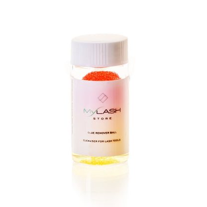 My Lash Store Glue Remover Tweezer Cleaner Balls Front