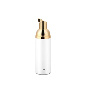 My Lash Store White Label Foaming Cleanser with Gold Lid