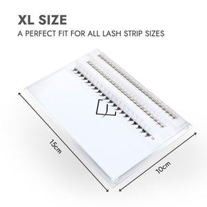 My Lash Store XL Size Lash Tile Palette - With Measurements