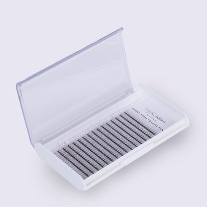 3D Short Stem Volume Fan Open Tray - C Curl