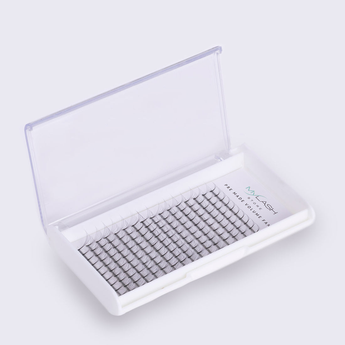 5D Pre Made Volume Fans Open Tray - C Curl