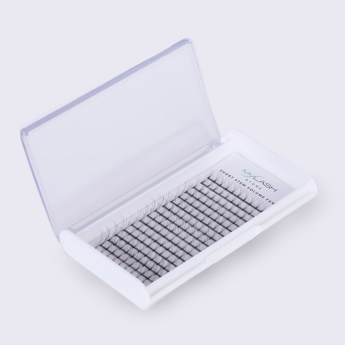 5D Short Stem Volume Fans Open Tray - C Curl