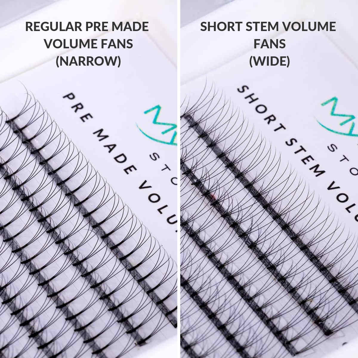 Short Stem Volume Fan Comparison